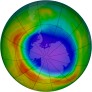 Antarctic Ozone 2009-10-07